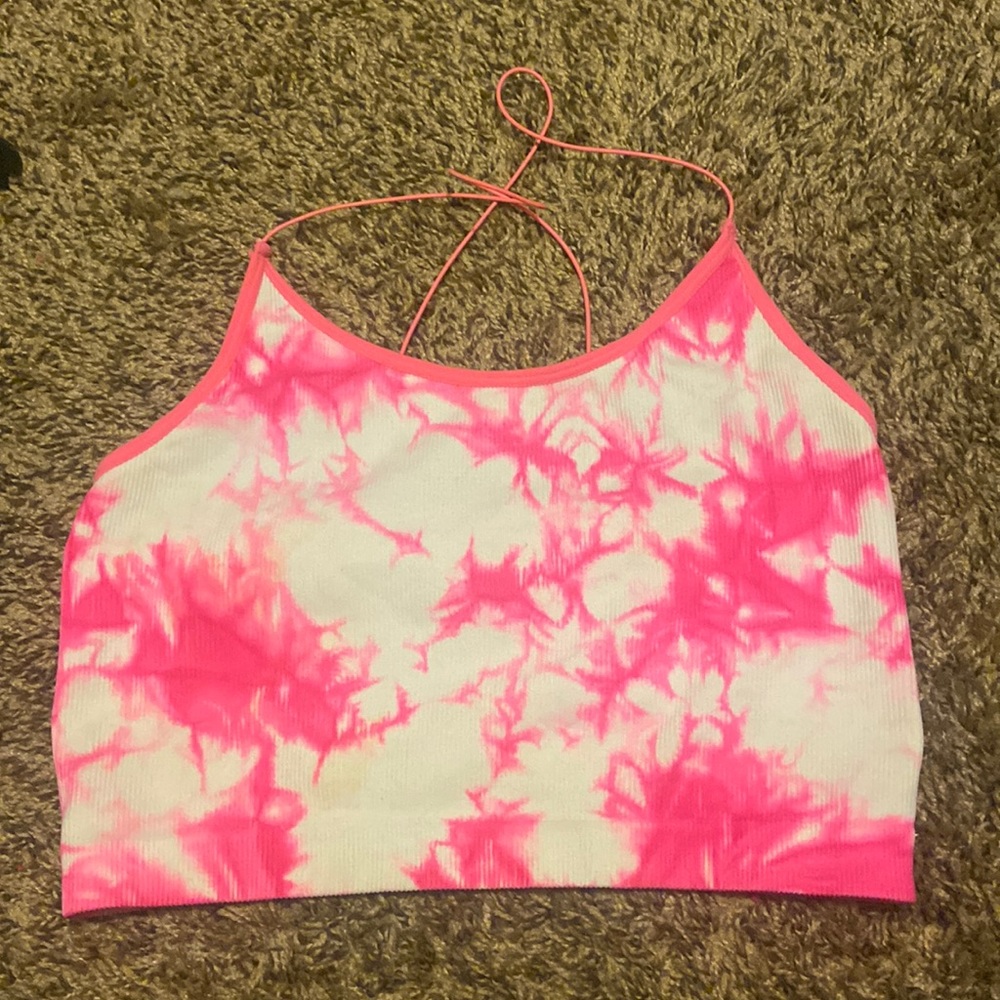 Tie dye crop top💞